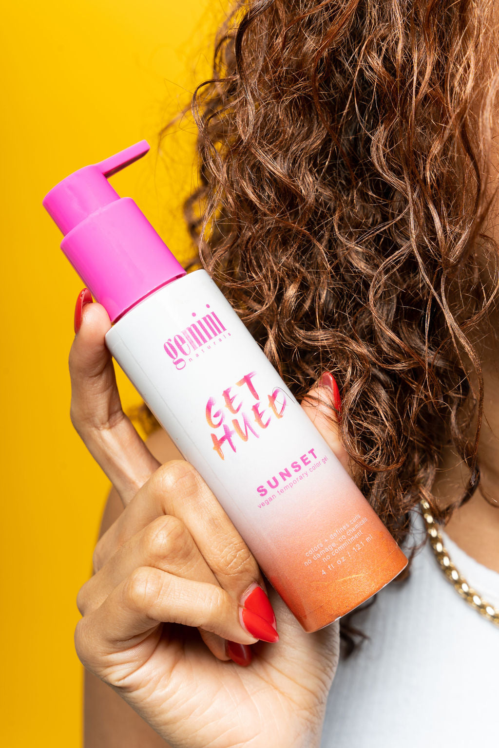 Temporary Hair Color Gel - Sunset